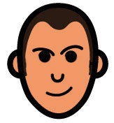 My head as created by Scott many years ago.